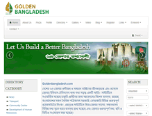 Tablet Screenshot of goldenbangladesh.com